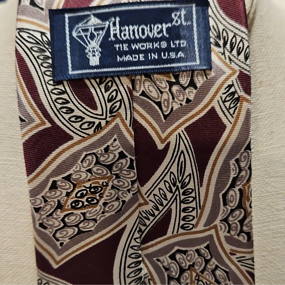 Lot 2 Vintage Men's Ties Hanover  And Roberto Villini